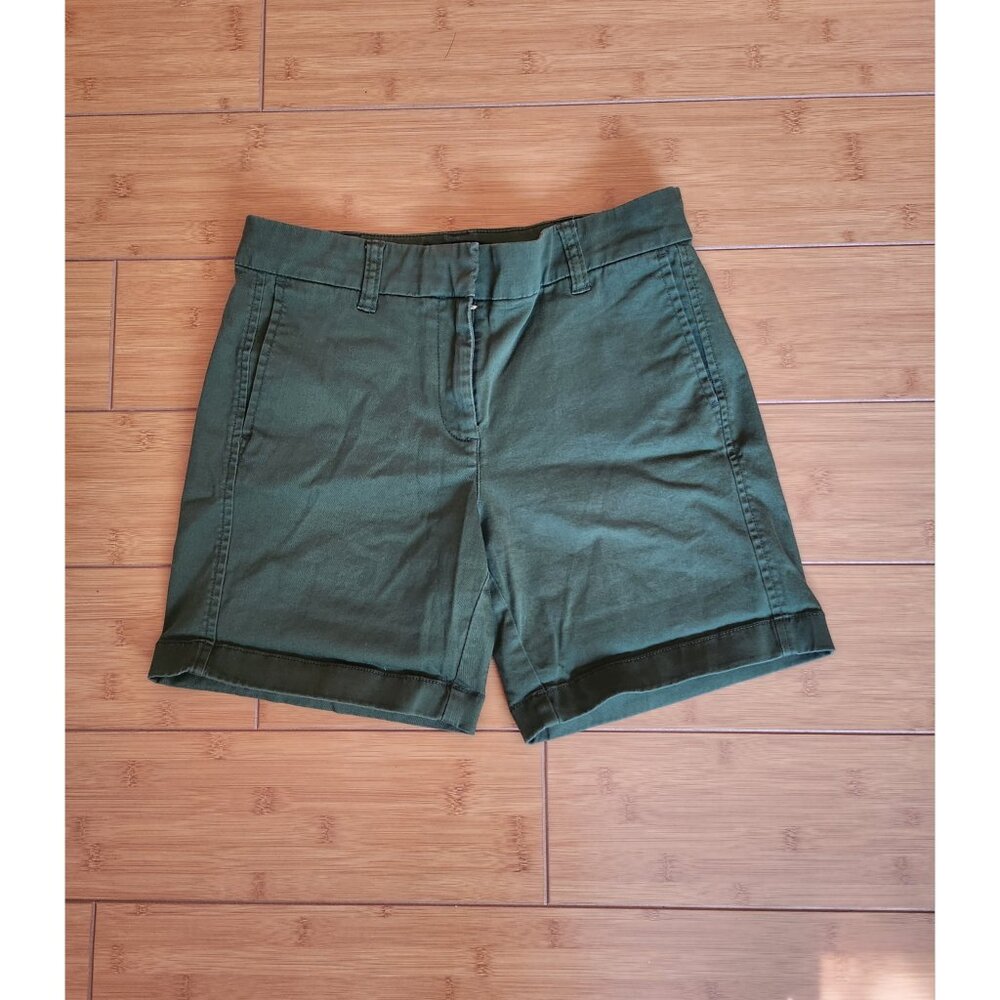 Jcrew Khaki Green Chino Shorts